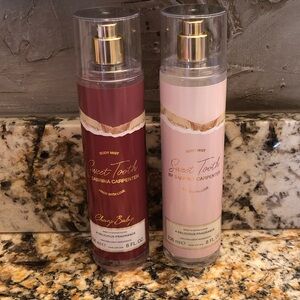 Set of Sabrina Carpenter Full Size Body Mist Bundle - Sweet Tooth & Cherry Baby